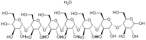 Maltoheptaose hydrate Structure
