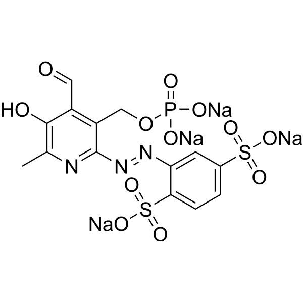 Iso-PPADS tetrasodium Structure