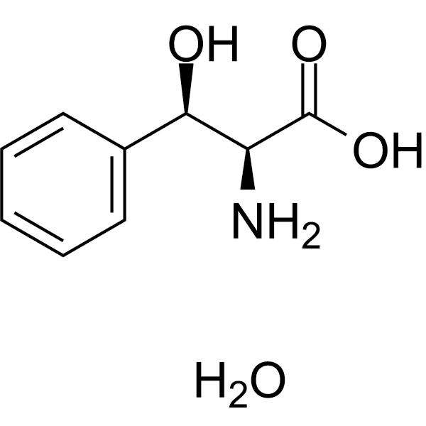 DL-3-Phenylserine hydrate Structure