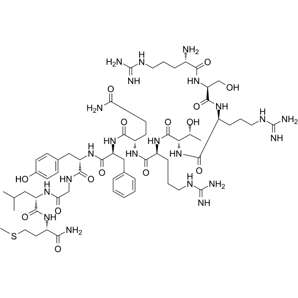 Hemokinin 1 (mouse) Structure