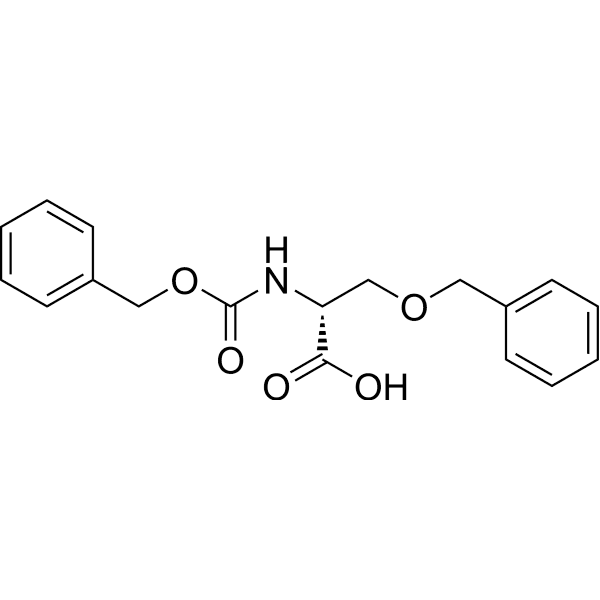 Z-Ser(Bzl)-OH Structure