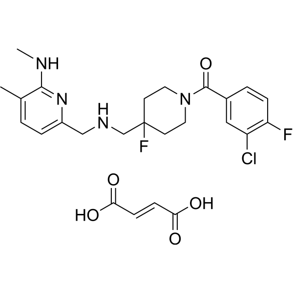 F 13714 fumarate Structure