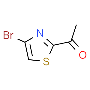 1-(4-Bromothiazol-2-yl)ethanone  Structure
