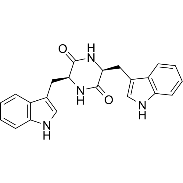 Cyclo(L-Trp-L-Trp)  Structure