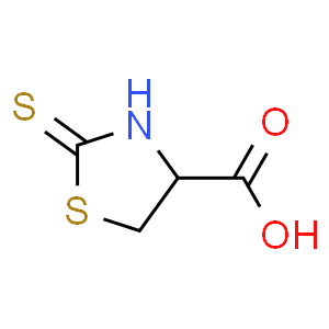 2-Thioxothiazolidine-4-carboxylic Acid  Structure