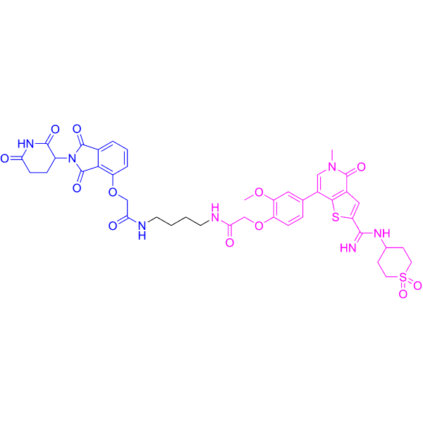 PROTAC BRD9 Degrader-1 Structure