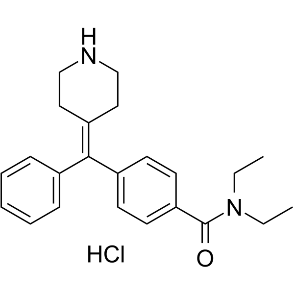 AR-M 1000390 hydrochloride  Structure