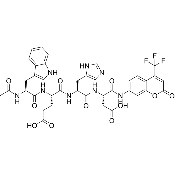 Ac-WEHD-AFC Structure