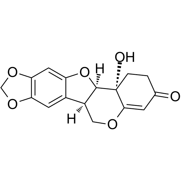 1,11b-Dihydro-11b-hydroxymaackiain Structure