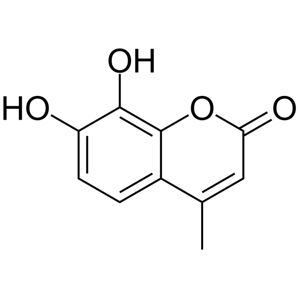 4-Methyldaphnetin Structure