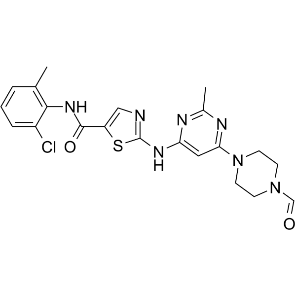 Dasatinib carbaldehyde Structure