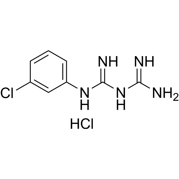 m-CPBG hydrochloride Structure