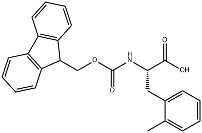 Fmoc-L-2-Methyl-phenylalanine Structure