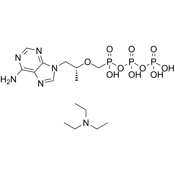 Tenofovir diphosphate triethylamine Structure
