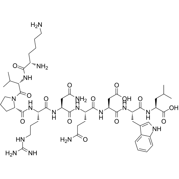 Gp100 (25-33), human Structure