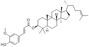 Cycloartenyl ferulate Structure
