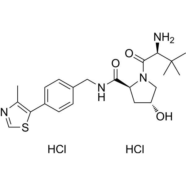 (S,R,S)-AHPC dihydrochloride Structure