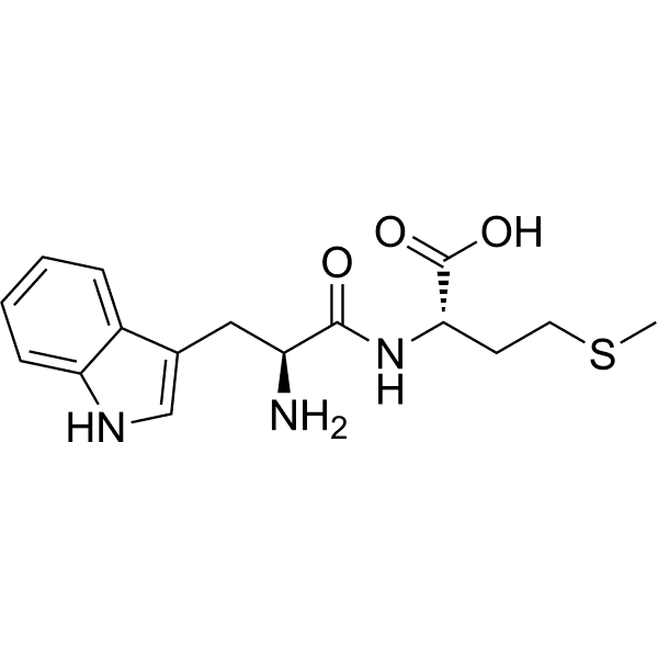 H-Trp-Met-OH Structure