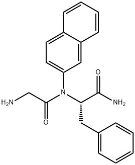 Gly-Phe β-naphthylamide Structure