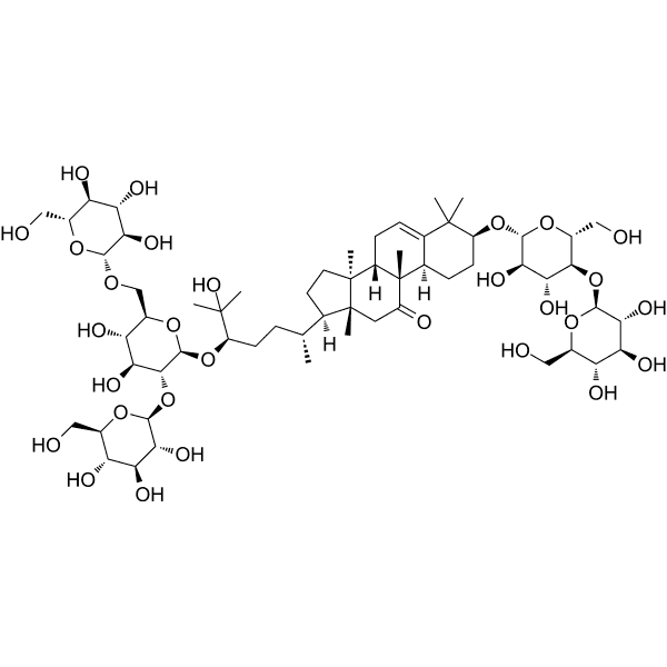 11-Oxoisomogroside V  Structure