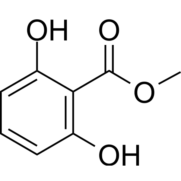 Methyl 2,6-dihydroxybenzoate Structure
