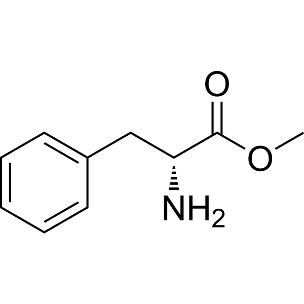 Methyl D-phenylalaninate Structure