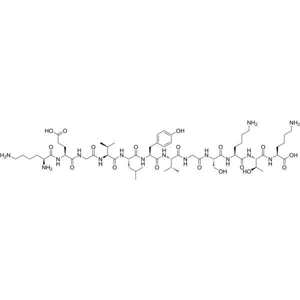 α-Synuclein (34-45) (human) Structure