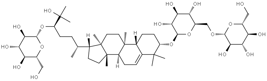 11-deoxymogroside IIIA2 Structure