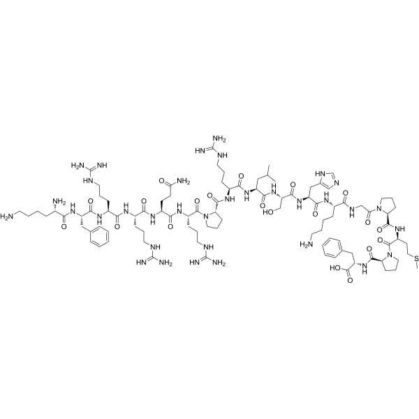 Apelin-17(human, bovine) Structure