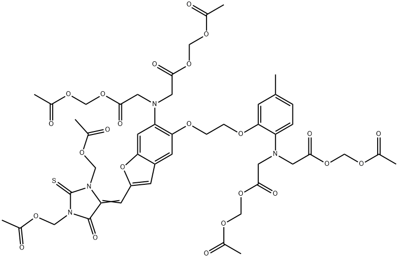 Fura Red AM Structure
