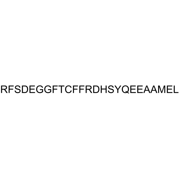 MOG (89-113), human Structure