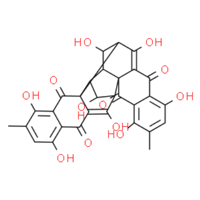 Luteoskyrin  Structure