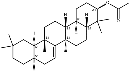 Taraxeryl acetate Structure