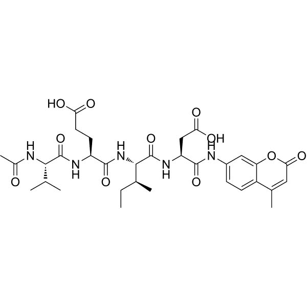 Ac-VEID-AMC Structure