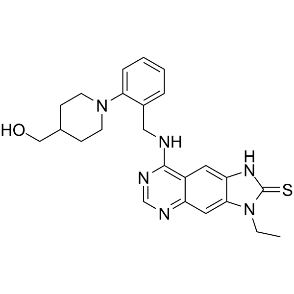 Thioquinapiperifil Structure