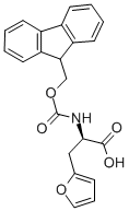Fmoc-D-2-Furylalanine Structure