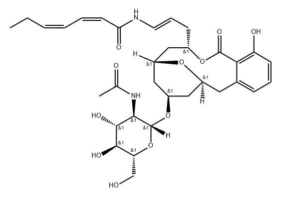 Apicularen B Structure