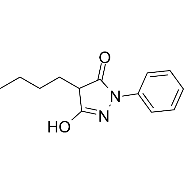 Mofebutazone Structure