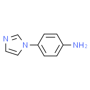4-(1H-Imidazol-1-yl)aniline  Structure