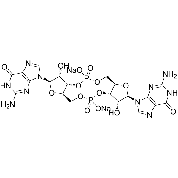 Cyclic-di-GMP disodium Structure
