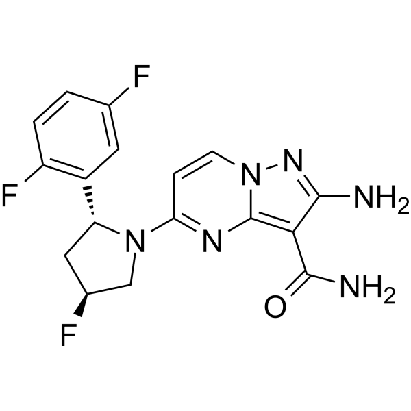 Emzeltrectinib Structure