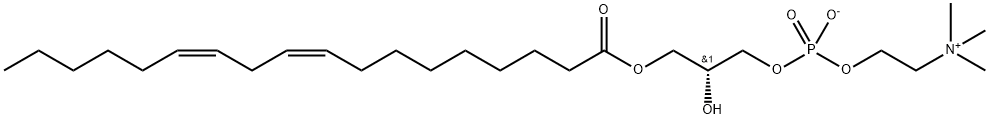 Lysophosphatidylcholine 18:2 Structure