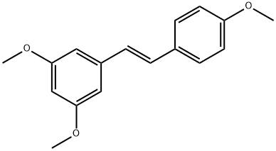 3,4',5-Trimethoxystilbene Structure