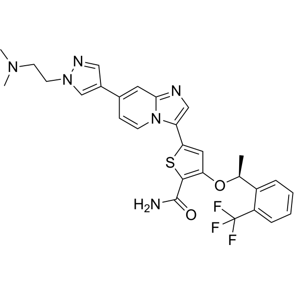 Nek2-IN-4  Structure