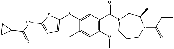 Soquelitinib Structure