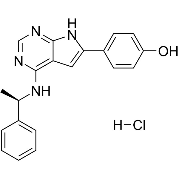 PKI-166 hydrochloride  Structure