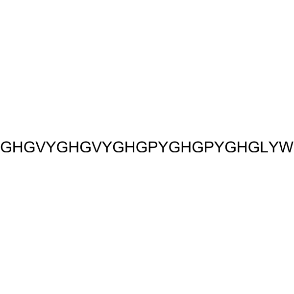 GHGVYGHGVYGHGPYGHGPYGHGLYW Structure
