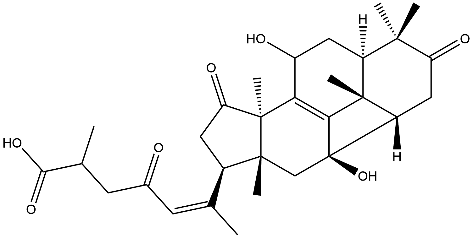 Ganosinensic acid C Structure