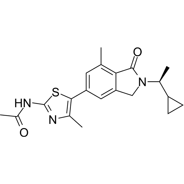 PI3Kγ inhibitor AZ2  Structure