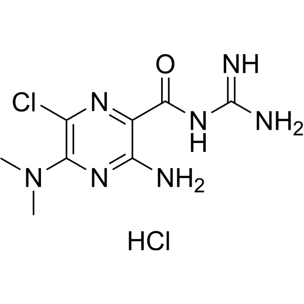 Dimethylamiloride hydrochloride Structure